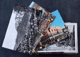 100 db MODERN külföldi város képeslap (1950-60-as évek) / 100 modern foreign town postcards (1950-60s)