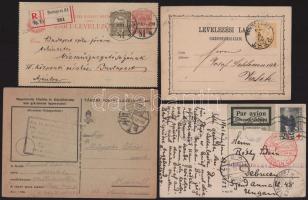 1882-1943 7 db küldemény közte 1 finn