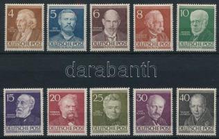 Németország Berlin 1952 Mi 91-100 (Mi EUR 130,-)