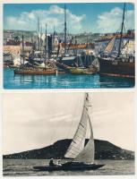 HAJÓ - 20 MODERN motívum képeslap, közte néhány régi / SHIP - 20 modern motive postcards, with some ...