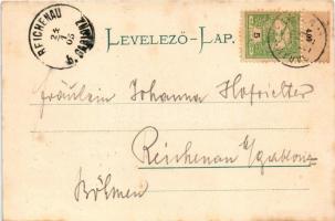 1905 Garamszentkereszt, Sväty Kríz nad Hronom, Ziar nad Hronom; Püspöki park, halastó, park pavilon,...