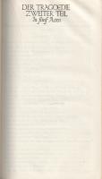 Goethe, [Johann Wolfgang von]: 
Faust. Gesamtausgabe. Textrevision von Hans Gerhard Gräf. Dritte, v...