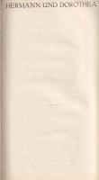Goethe, [Johann Wolfgang von]: 
Lyrische und epische Dichtungen. (Grossherzog Wilhelm Ernst Ausgabe...