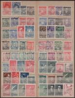 Csehszlovákia 1925-1950 Kb. 356 db klf bélyeg, 3 db kétoldalas berakólapon (Mi EUR 230.-)