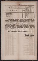 1852 Moson vármegyei Gáta és Csuny községek telekkönyvi összeírása, a jelentkezett birtokosok jegyzé...