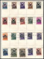 Kb. 520 db klf vegyes európai bélyeg cserefüzetben