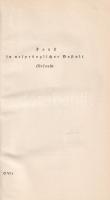 Goethe, [Johann Wolfgang von]: Faust. Erster Teil. Zweiter Teil. Urfaust. Herausgeber: Moritz Heiman...