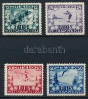 Ausztria 1933 FIS Mi 551-554 (Mi EUR 325,-)