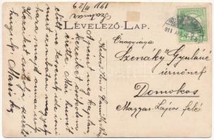 1911 Fernezely, Felsőfernezely, Firiza (Nagybánya, Baia Mare); M. kir. kohótelep. Dácsek Péter kiadá...