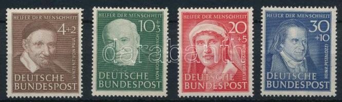 NSZK 1951 Mi 143-146 (Mi EUR 140,-)