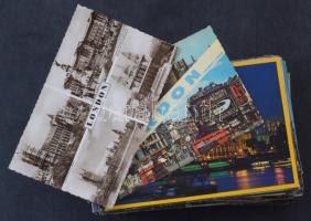 200 db MODERN külföldi város képeslap / 200 MODERN foreign town-view postcards