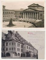 München - 4 pre-1945 town postcards
