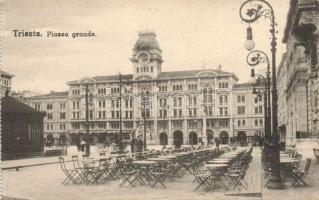 Trieste Piazza Grande terrace