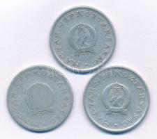 1949-1952. 1Ft Al "Rákosi-címer" (3xklf) T:VF,F Adamo F6.1
