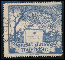 1948 Esztergom Szabadság. Egyenlőség. Testvériség levélzáró R!