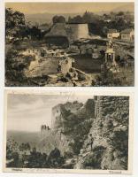 VÁRAK - 30 db MODERN történelmi magyarországi képeslap, közte néhány régi / CASTLES - 30 modern post...
