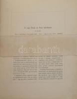 Olvashatatlan jelzéssel v. jelzés nélkül: Klf. művészekről, mesteremberekről készült portrék (faszob...