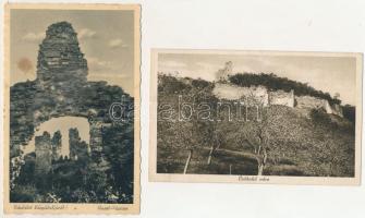 VÁRAK - 29 db RÉGI történelmi magyarországi képeslap, közte néhány modern / CASTLES - 30 pre-1945 po...