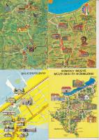 22 db MODERN motívum képeslap: magyar térképek / 22 modern motive postcards: Hungarian maps