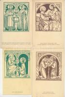 Szent Imre év - 2 db RÉGI és 2 db MODERN motívum képeslap