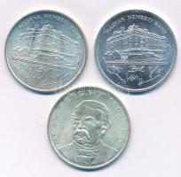 1992. 200Ft Ag "MNB" + 1993. 200Ft Ag "MNB" + 1994. 200Ft Ag "Deák" T:...