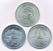 1992. 200Ft Ag "MNB" + 1993. 200Ft Ag "MNB" + 1994. 200Ft Ag "Deák" T:...