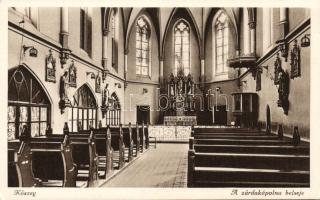 Kőszeg zárdakápolna belső