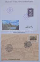 Esztergom postatörténete főleg modern gyűjtemény, benne albumlapokon feldolgozott küldemények lefűzőben