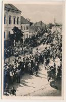 1940 Bánffyhunyad, Huedin; bevonulás / entry of the Hungarian troops