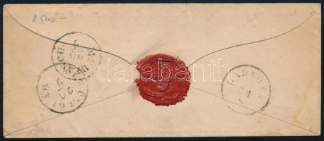 ~1864 5kr levélen "MAROS-VÁSÁRHELY" - "KÜKÜLLŐVÁR" (Gudlin 600p) - "MEDIASC...