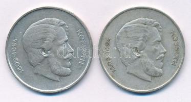 1947. 5Ft Ag "Kossuth" (2x) T:VF,F patina
Adamo F8.1