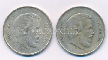 1947. 5Ft Ag "Kossuth" (2x) T:VF,F patina
Adamo F8.1