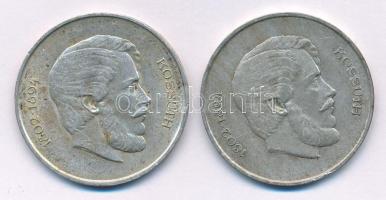 1947. 5Ft Ag "Kossuth" (2x) T:VF,F patina
Adamo F8.1