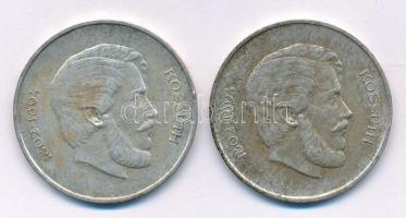 1947. 5Ft Ag "Kossuth" (2x) T:VF,F patina
Adamo F8.1