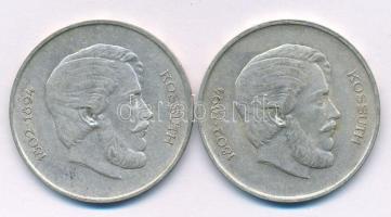 1947. 5Ft Ag "Kossuth" (2x) T:VF,F patina
Adamo F8.1