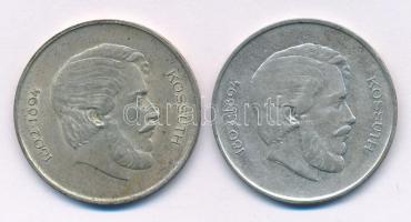 1947. 5Ft Ag "Kossuth" (2x) T:VF,F patina
Adamo F8.1