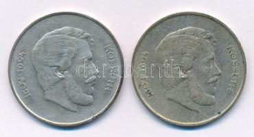 1947. 5Ft Ag "Kossuth" (2x) T:VF,F patina
Adamo F8.1