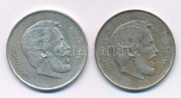 1947. 5Ft Ag "Kossuth" (2x) T:VF,F patina
Adamo F8.1