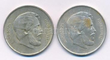 1947. 5Ft Ag "Kossuth" (2x) T:VF,F patina
Adamo F8.1