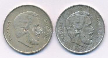 1947. 5Ft Ag "Kossuth" (2x) T:VF,F patina
Adamo F8.1