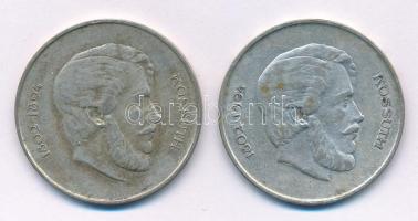 1947. 5Ft Ag "Kossuth" (2x) T:VF,F patina
Adamo F8.1