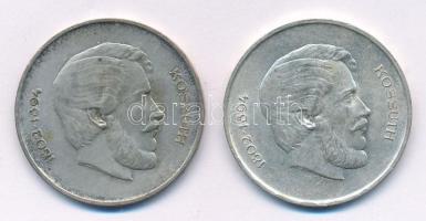 1947. 5Ft Ag "Kossuth" (2x) T:VF,F patina
Adamo F8.1