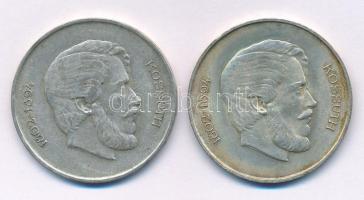 1947. 5Ft Ag "Kossuth" (2x) T:VF,F patina
Adamo F8.1