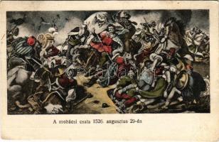 1927 Mohács, A mohácsi csata 1526. augusztus 29-én. Kiadja Pollák Róbert (EB)