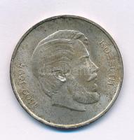 1947. 5Ft Ag "Kossuth" T:AU,XF patina
Adamo F8.1