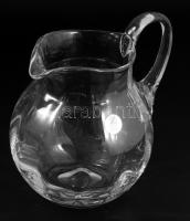 Zwiesel kristály kancsó, jelzett, hibátlan, m: 19,5 cm