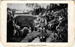 Attila temetése / funeral of Attila s: Antal Sándor (vágott / cut)
