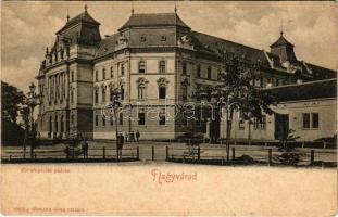 Nagyvárad, Oradea; Törvényszéki palota. Römmler és Jonas kiadása / court