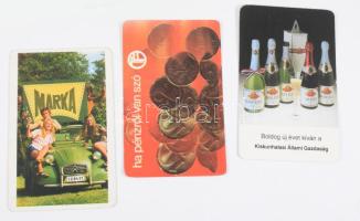 200 db vegyes kártyanaptár