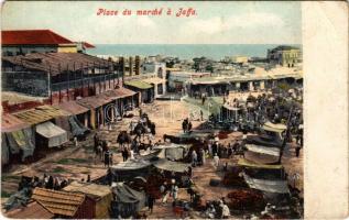 1918 Jaffa (Tel-Aviv), Place du marché / market square (EM)